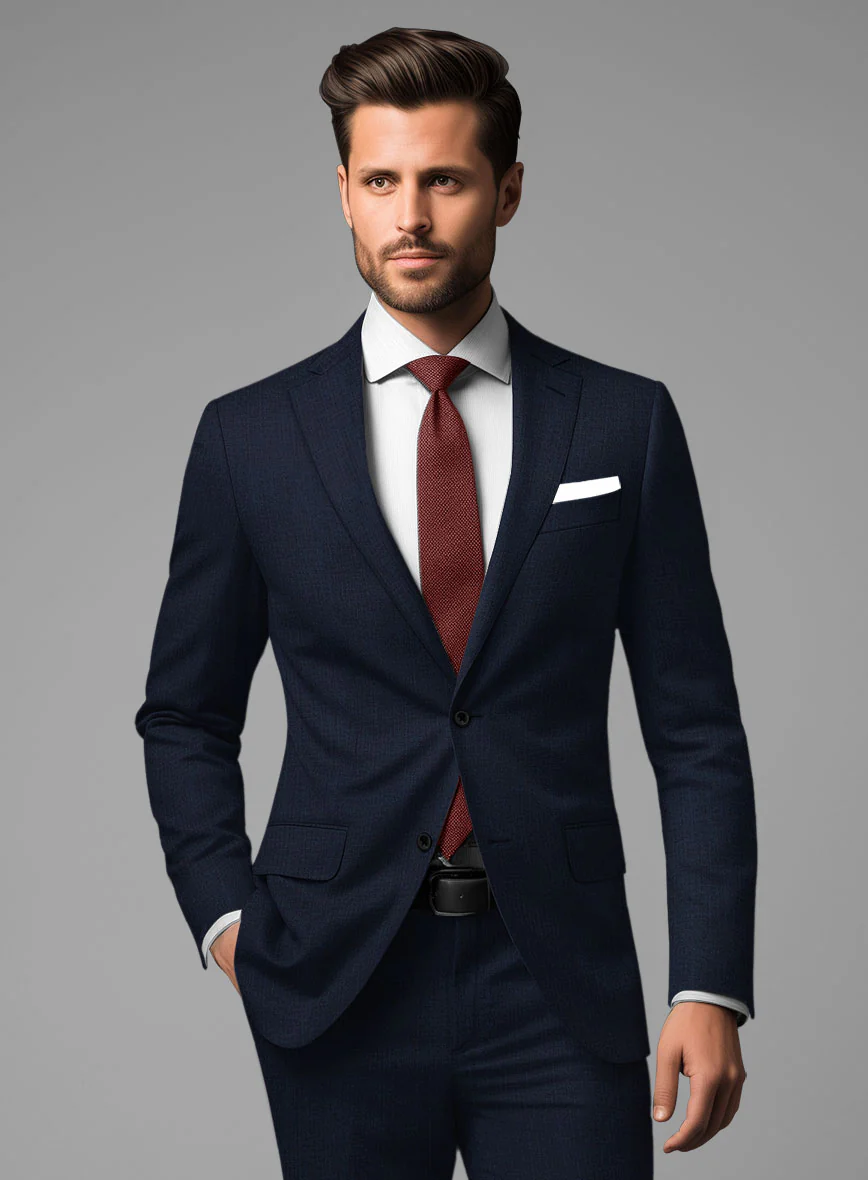 Aristo Blue Wool Suit - Image 2