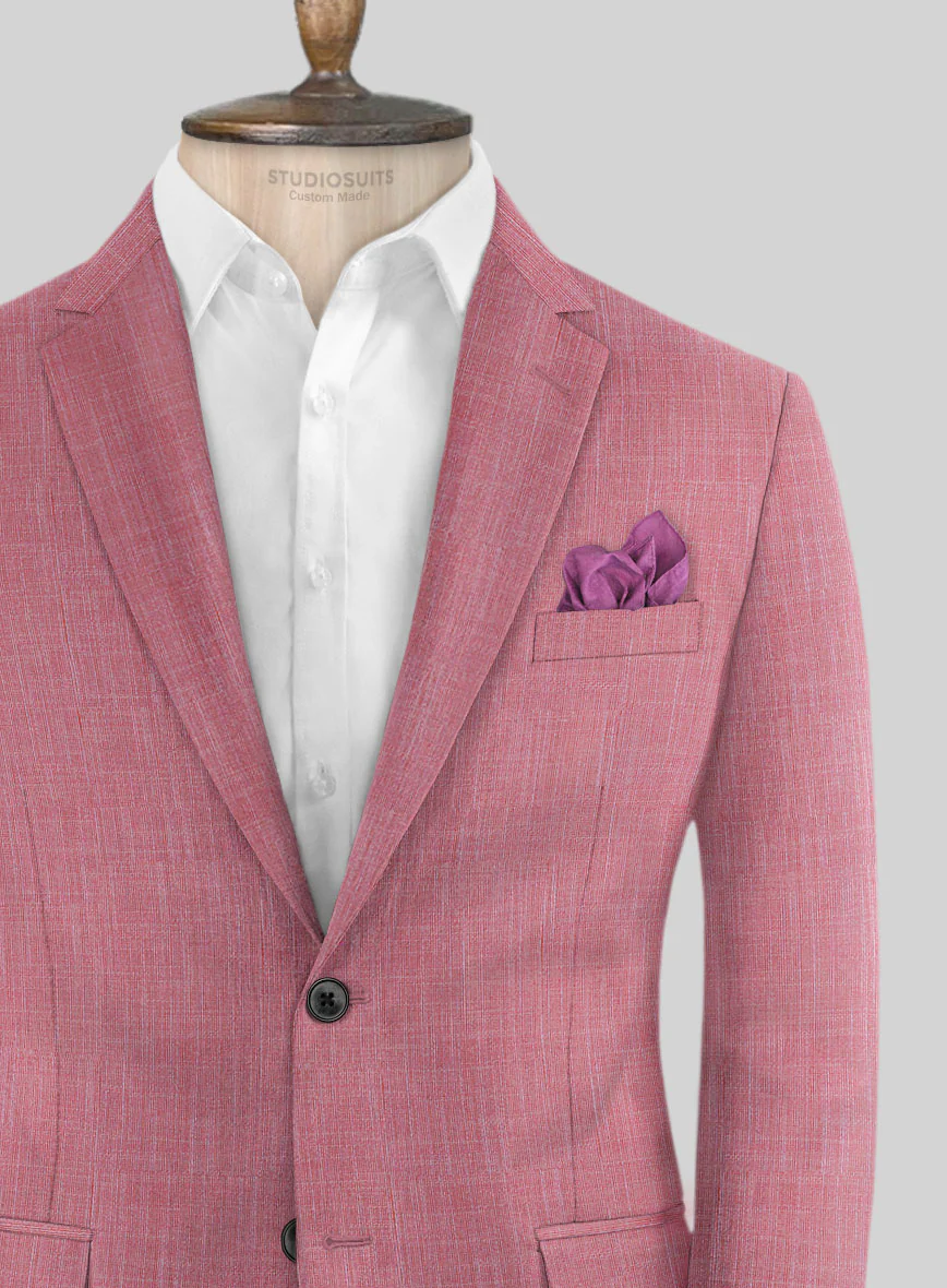 Bamboo Wool Pink Lemonade Jacket - Image 3
