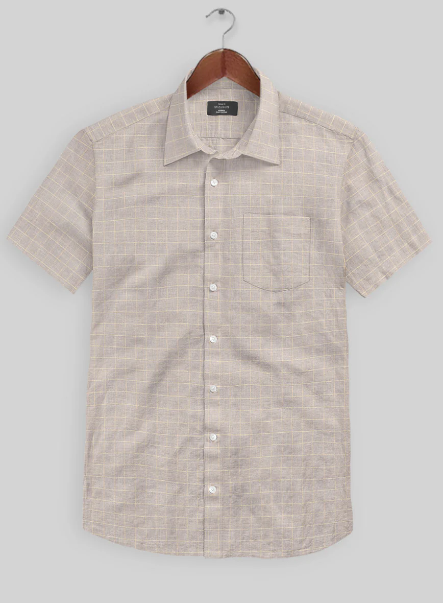Beaver Checks Linen Shirt