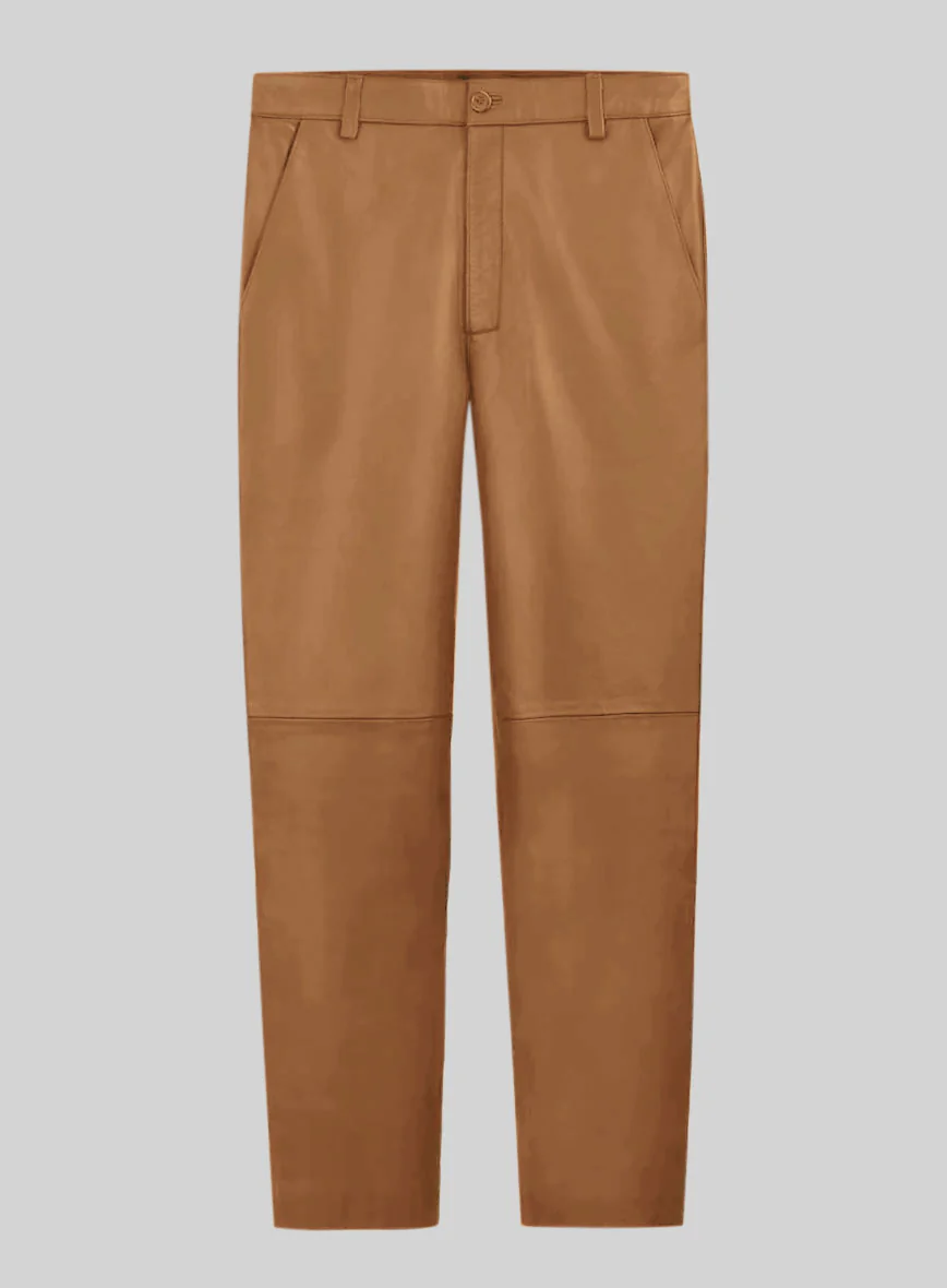 Bella Brown Leather Suit - Image 2