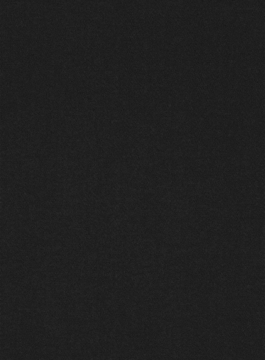 Black Stretch Chino Jacket - Image 3