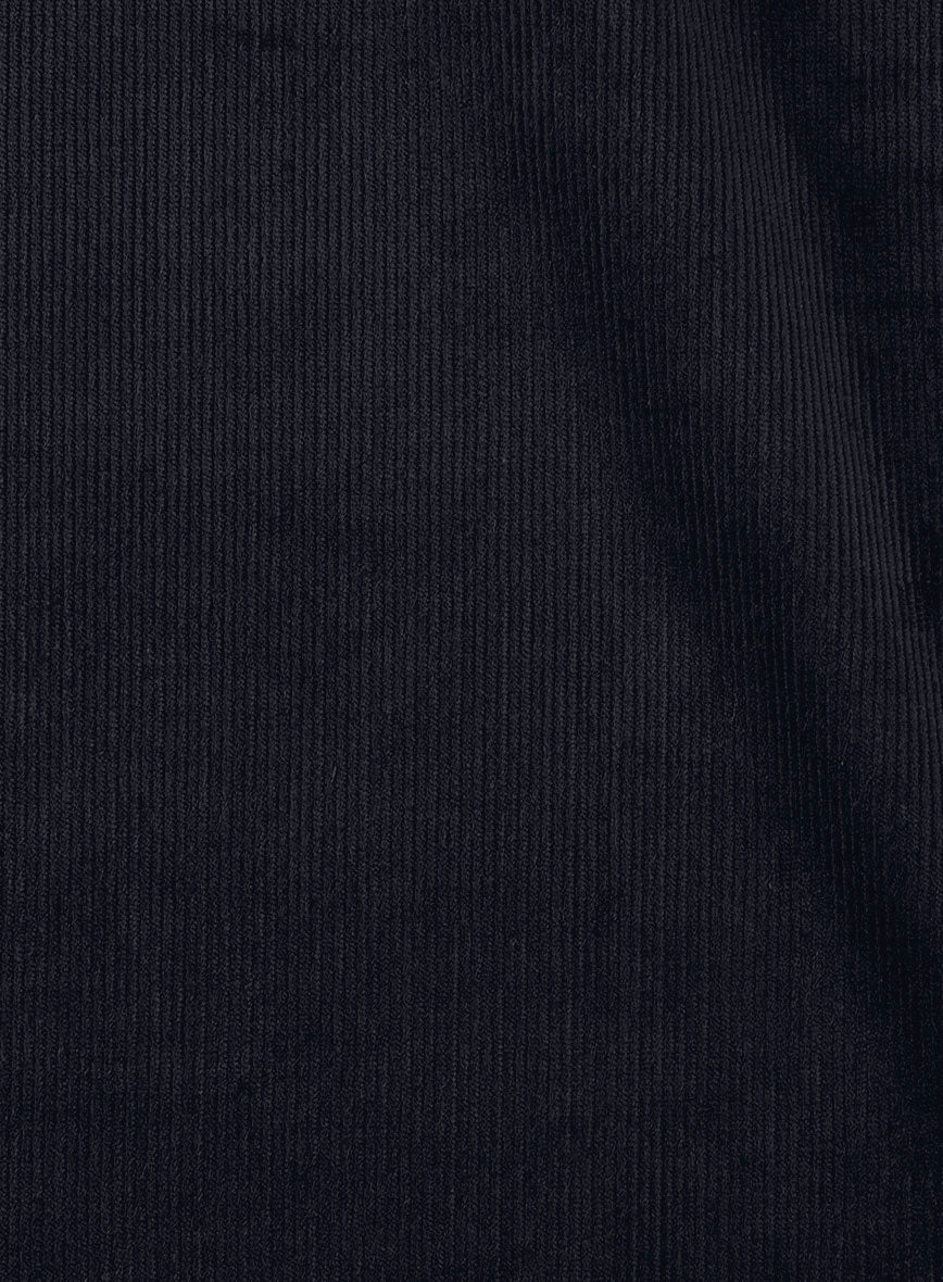 Blue Stretch Pin Corduroy Jacket - Image 3