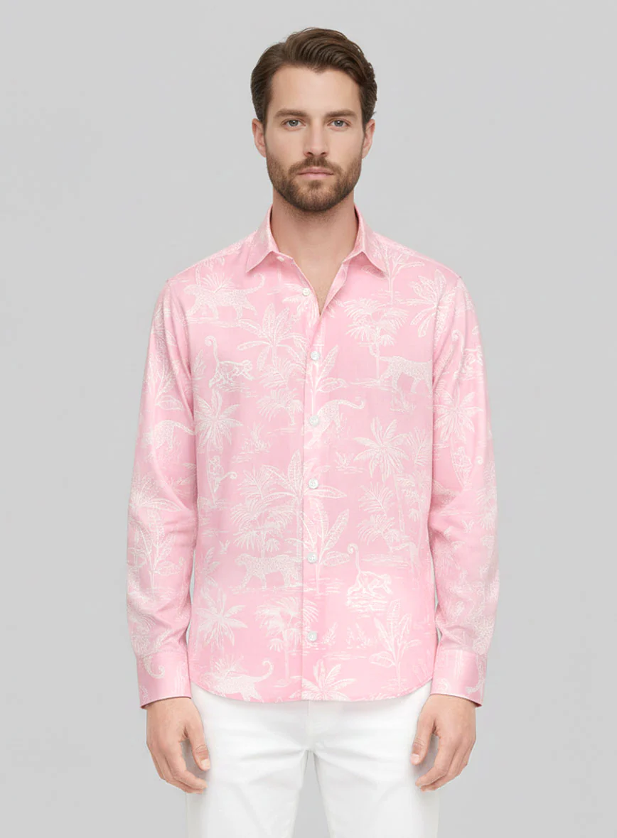 Blush Safari Cotton Shirt