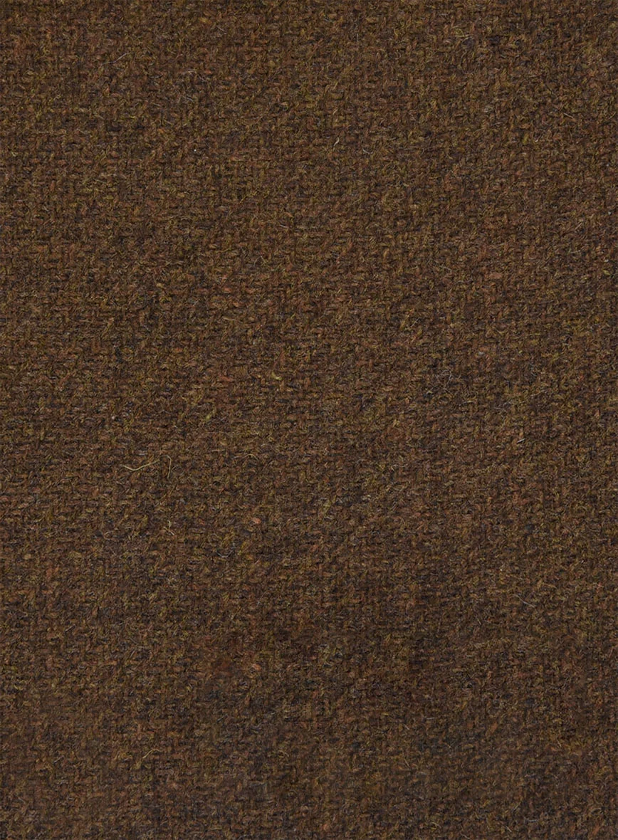 Bramble Brown Heavy Tweed Jacket - Image 3