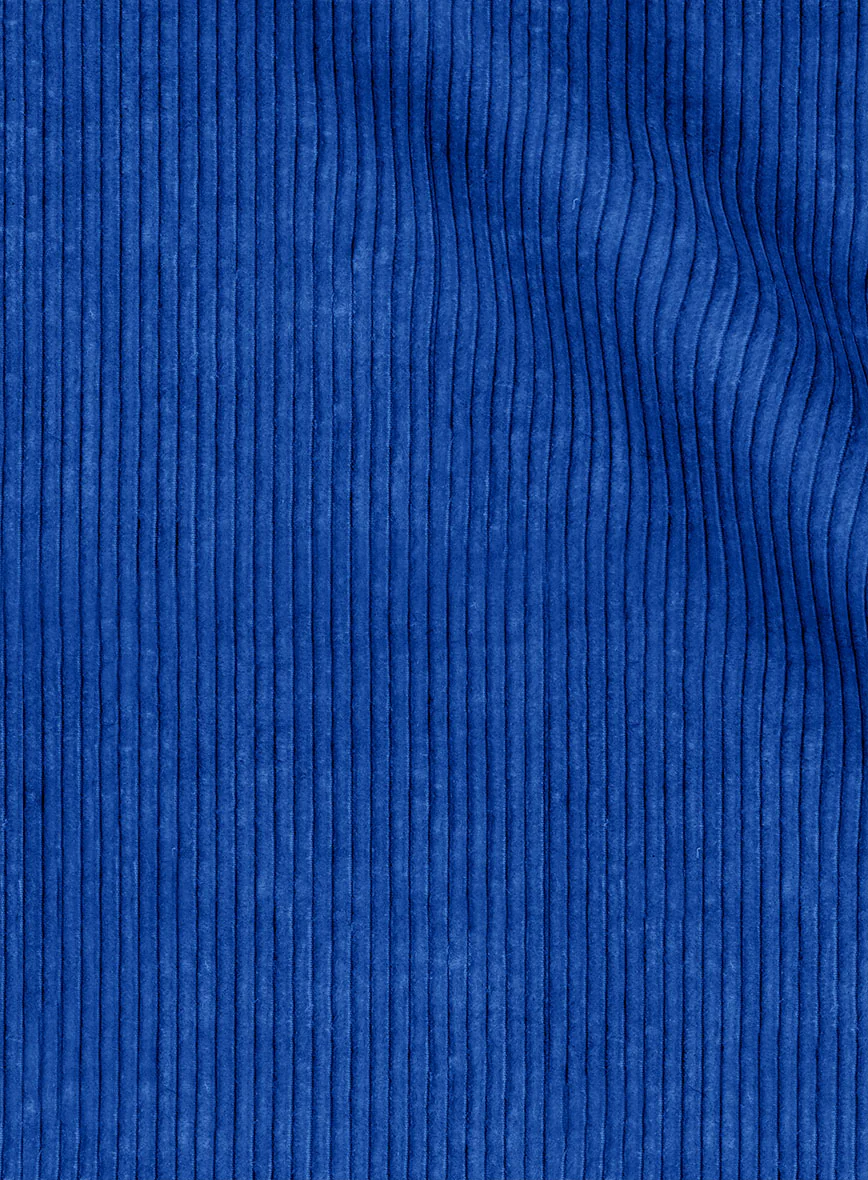 Bright Blue Corduroy Jacket - Image 3