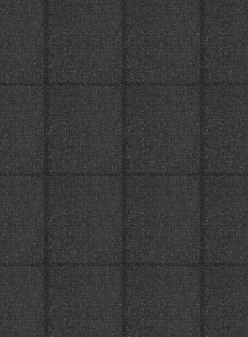 Bristol Anrico Charcoal Checks Suit - Image 6