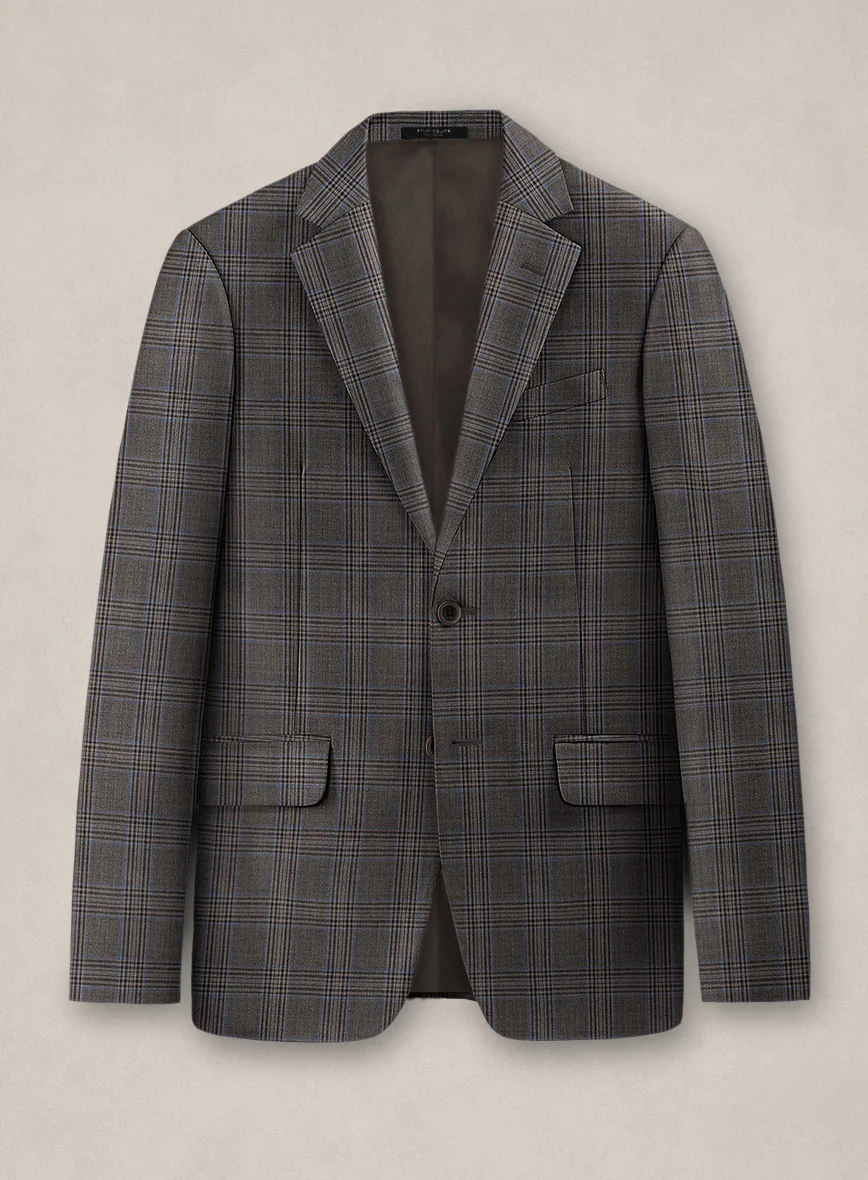 Bristol Argento Gray Check Jacket