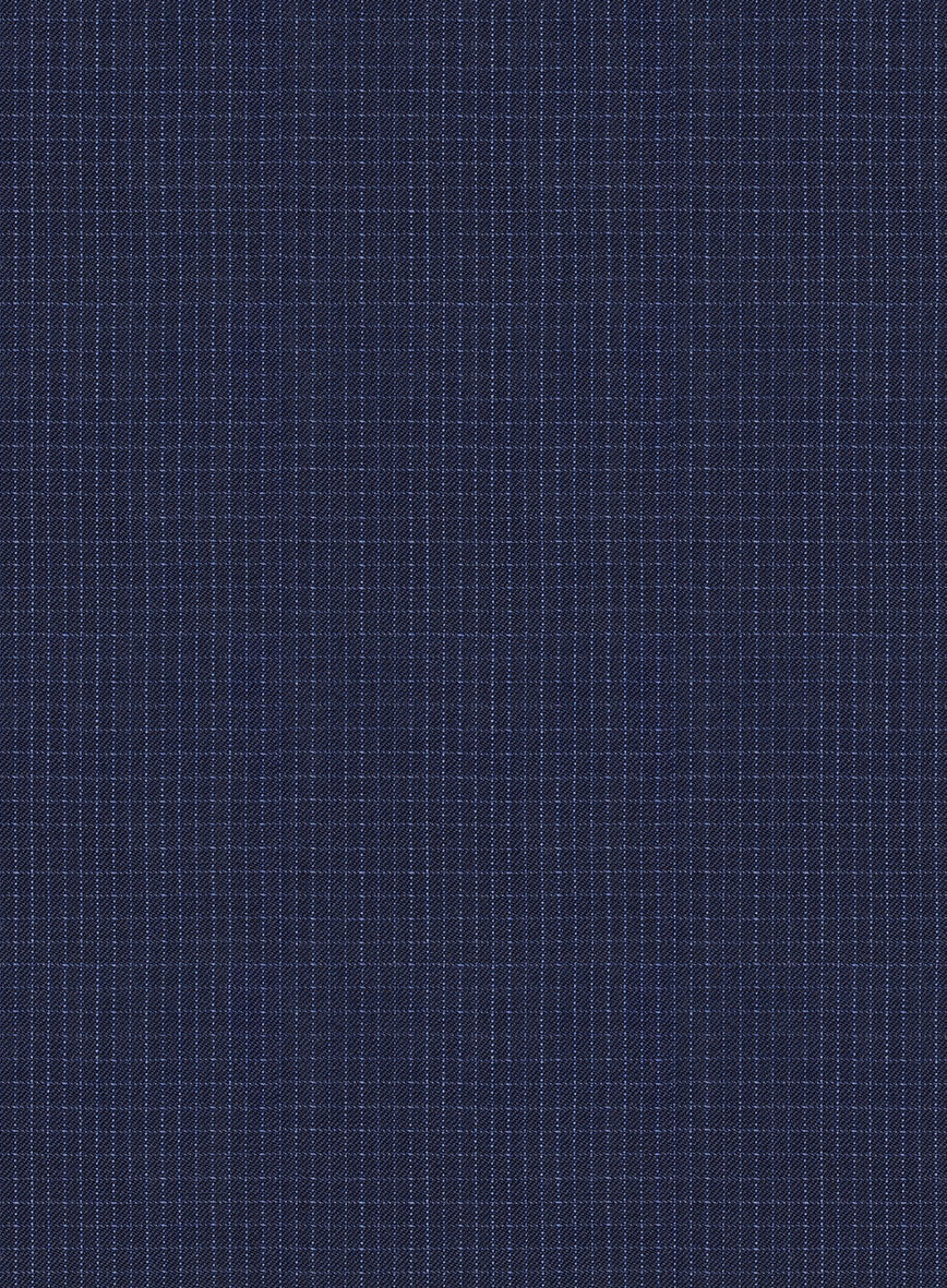 Bristol Blue Grid Pants - Image 3
