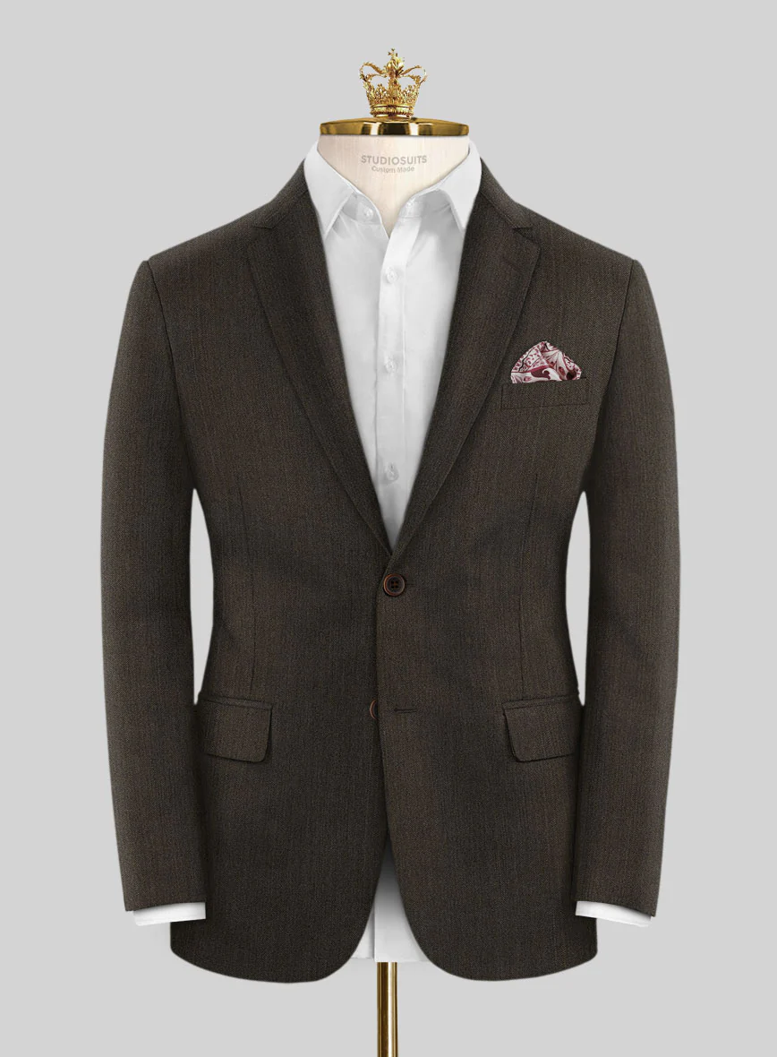 Bristol Brown Herringbone Jacket