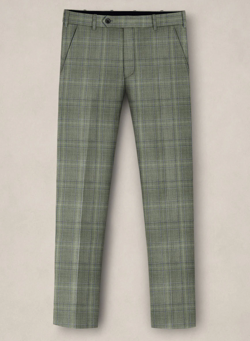 Bristol Corda Beige Check Suit - Image 4