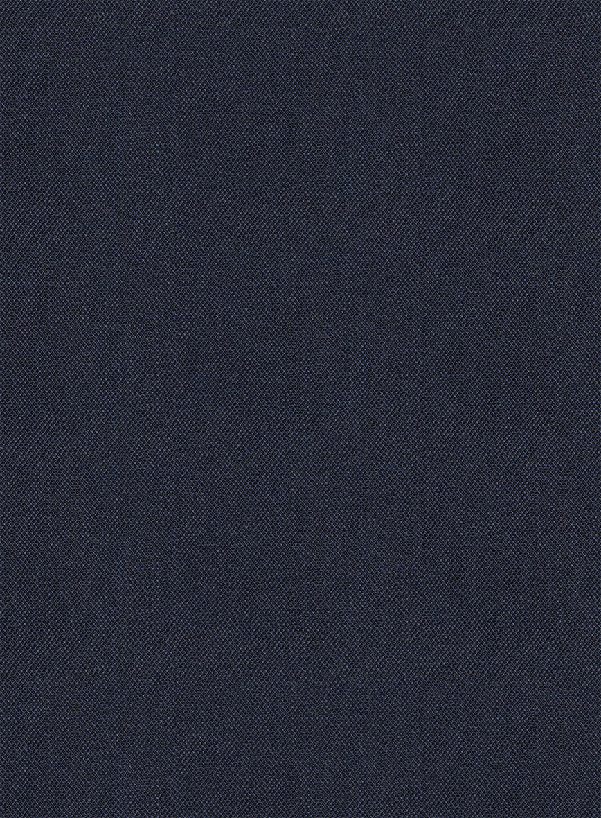Bristol Dark Navy Sharkskin Suit - Image 6