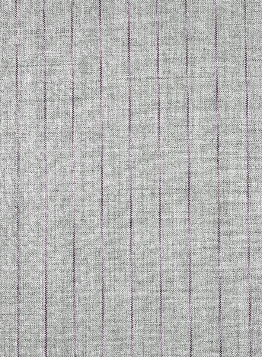 Bristol Light Gray Pinstripe Jacket - Image 3