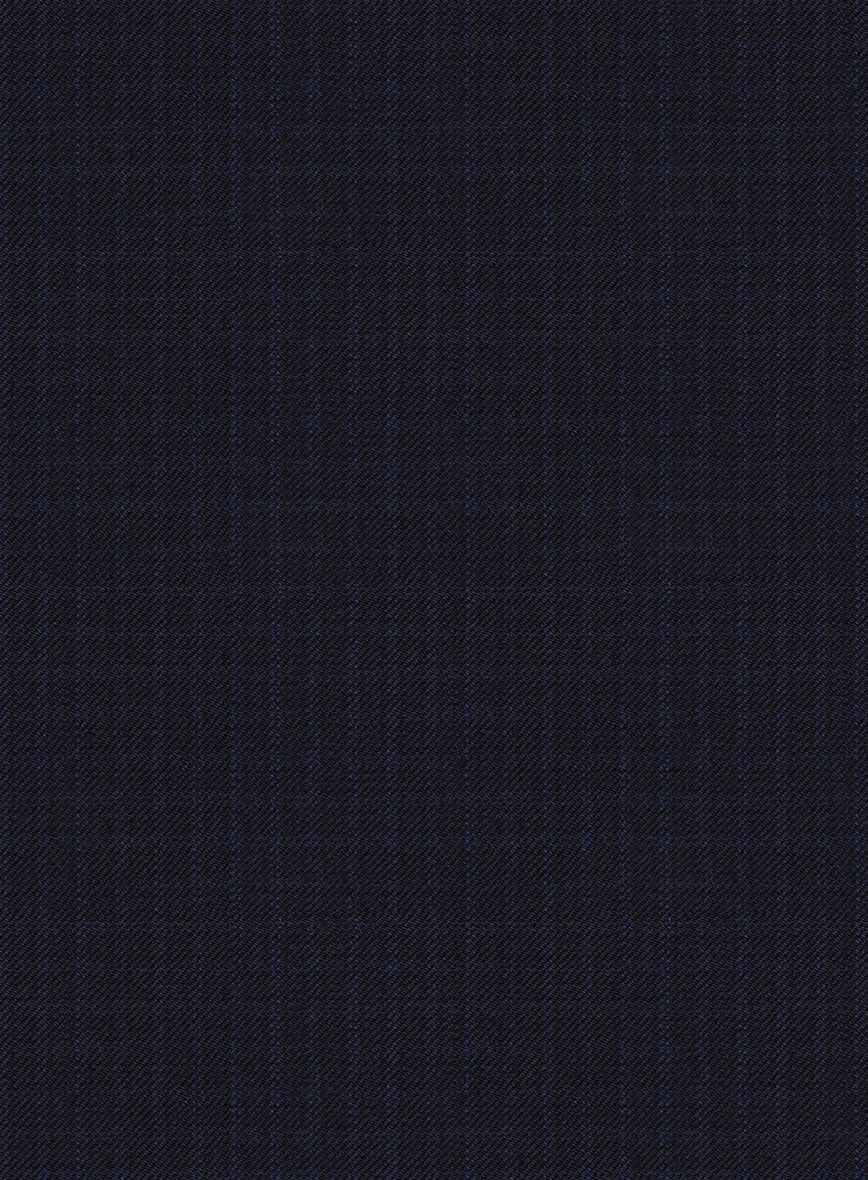 Bristol Marisol Blue Checks Pants - Image 3
