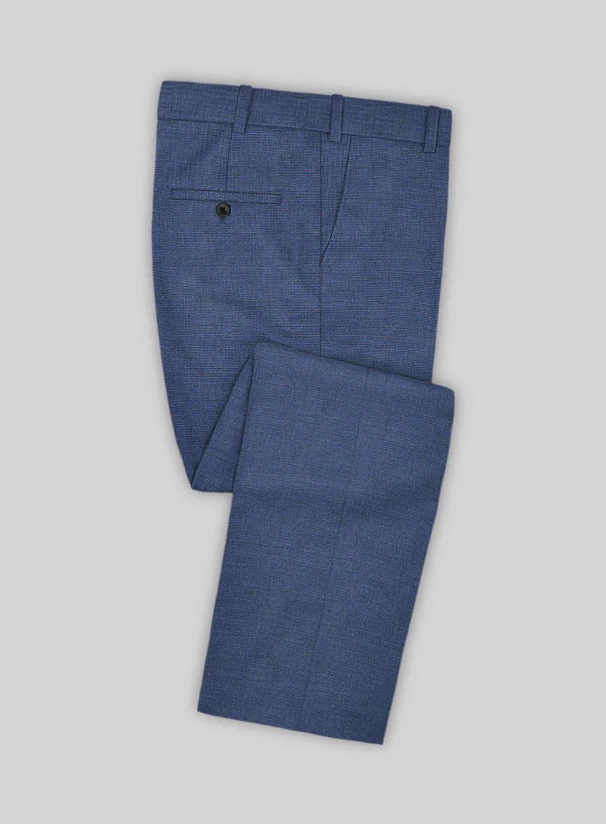 Bristol Nailhead Dusk Blue Suit - Image 4