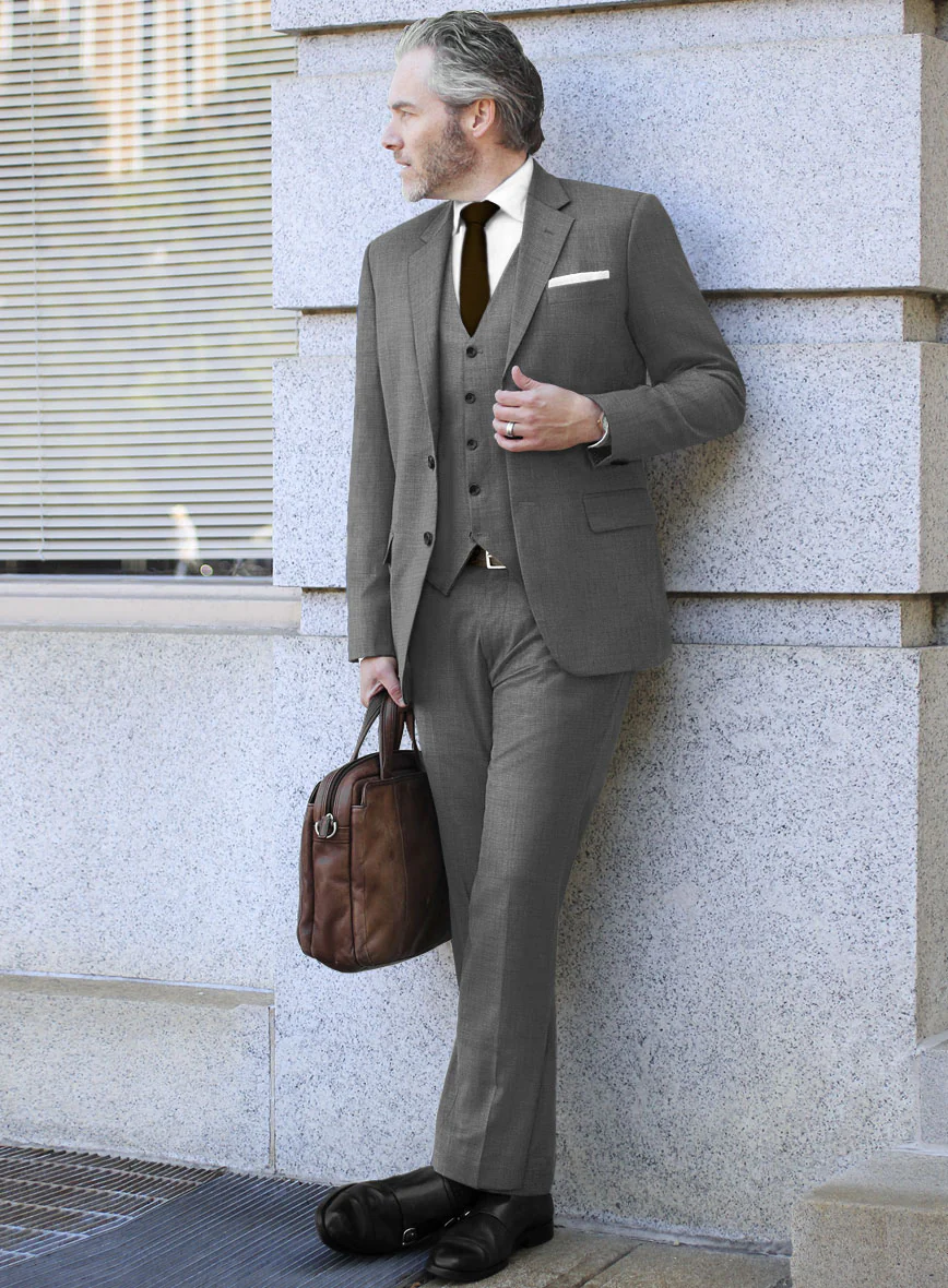Bristol Nailhead Gray Suit - Image 2