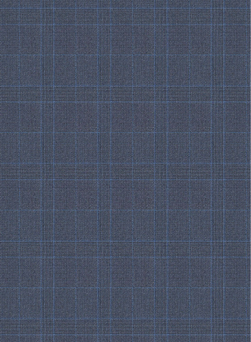 Bristol Rante Blue Checks Pants - Image 3