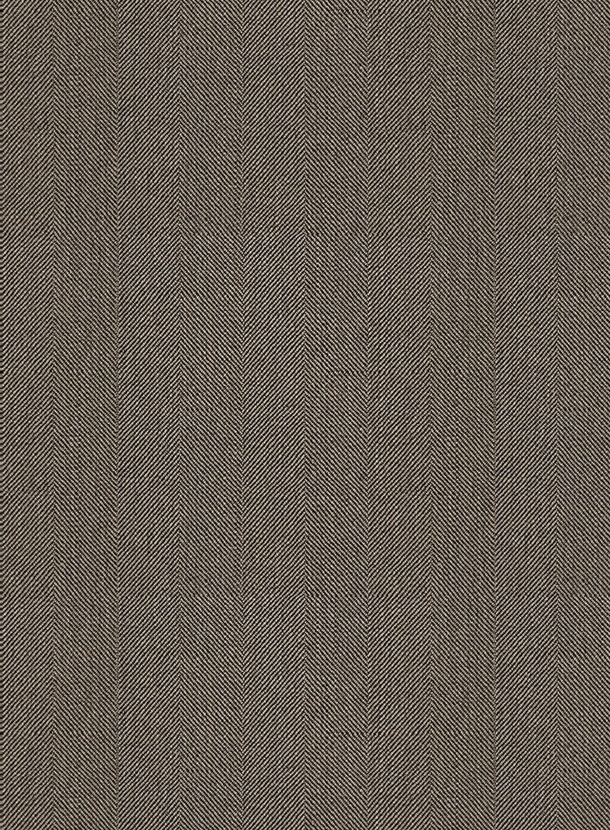 Brown Herringbone Jacket - Image 3