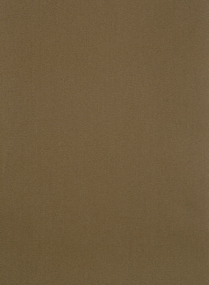 Brown Napoli Stretch Light Weight Cotton Pants - Image 3