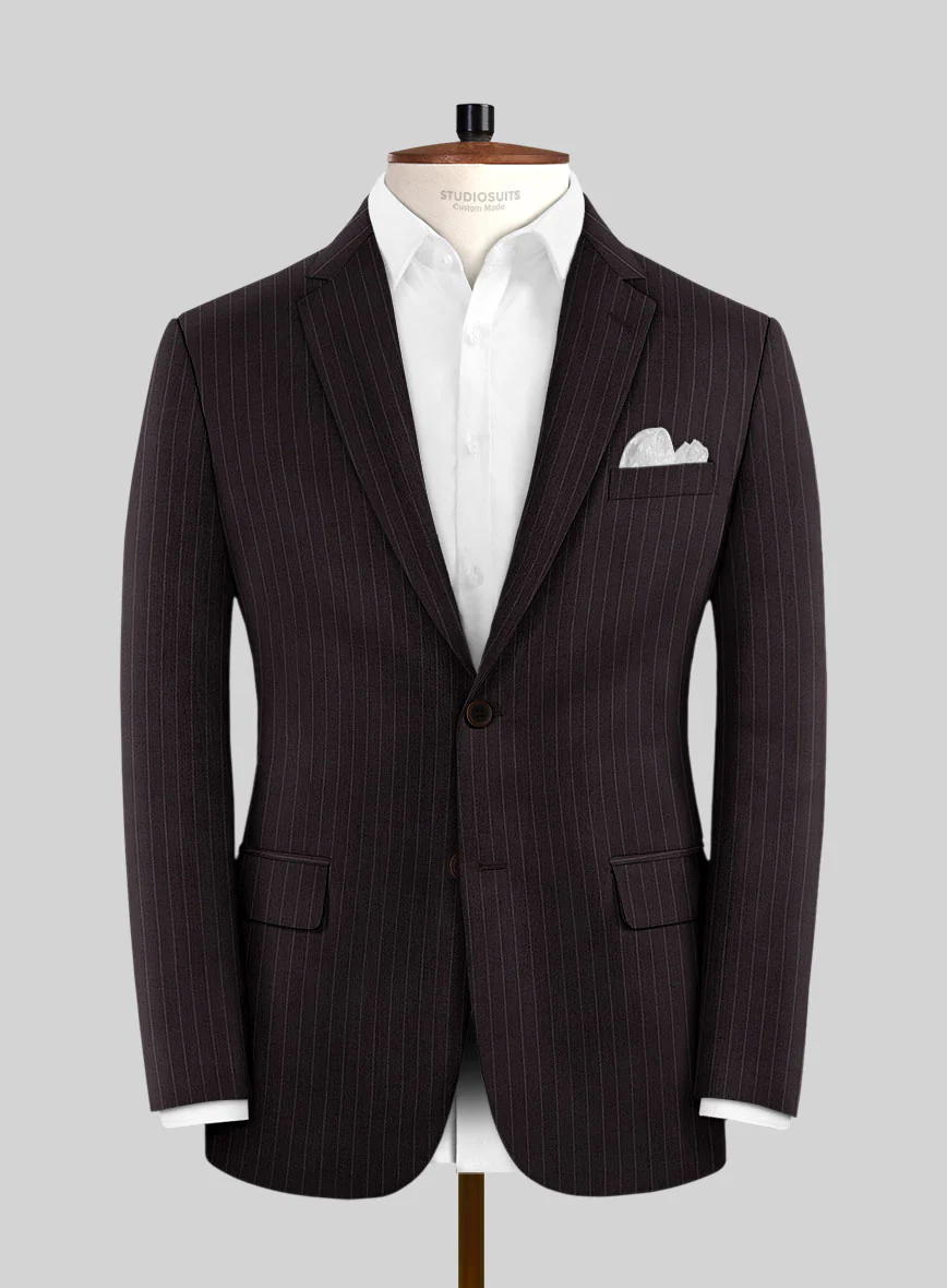 Brown Pinstripe Jacket