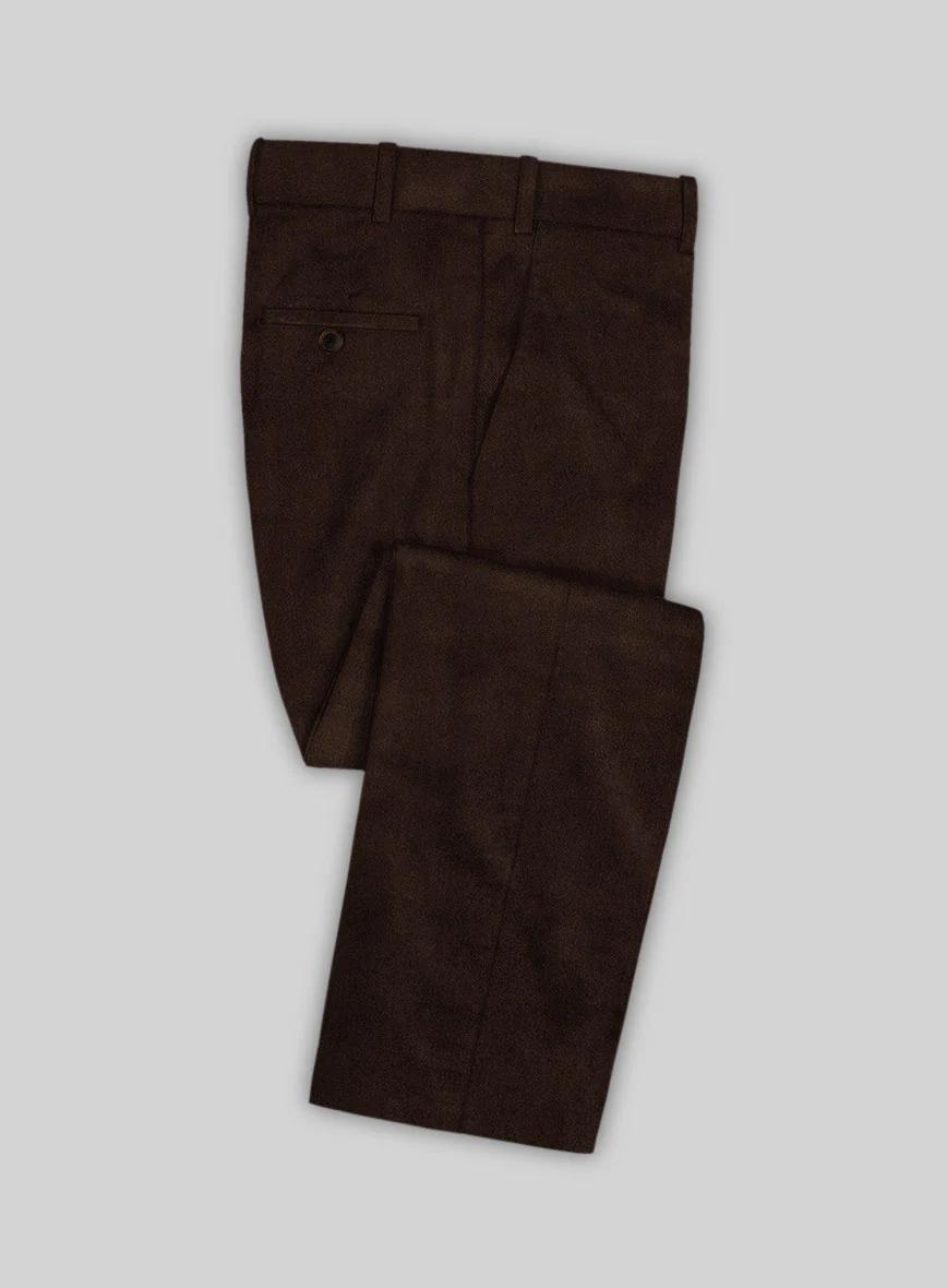 Brown Velvet Pants - Image 3