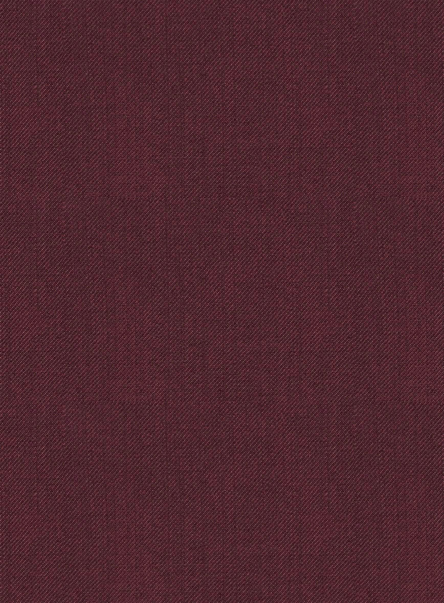 Burgundy Wool Suit - Image 6