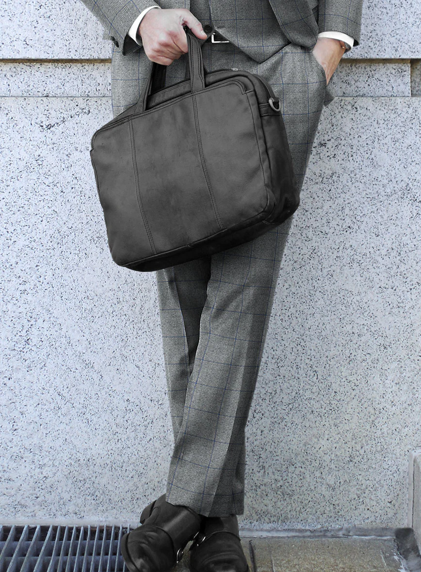 Caccioppoli Alnar Glen Gray Wool Suit - Image 6