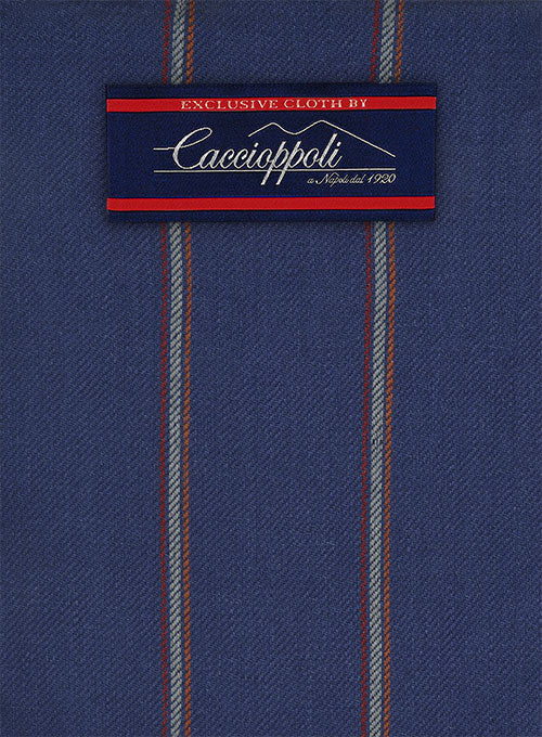 Caccioppoli Bianca Linen Suit - Image 2