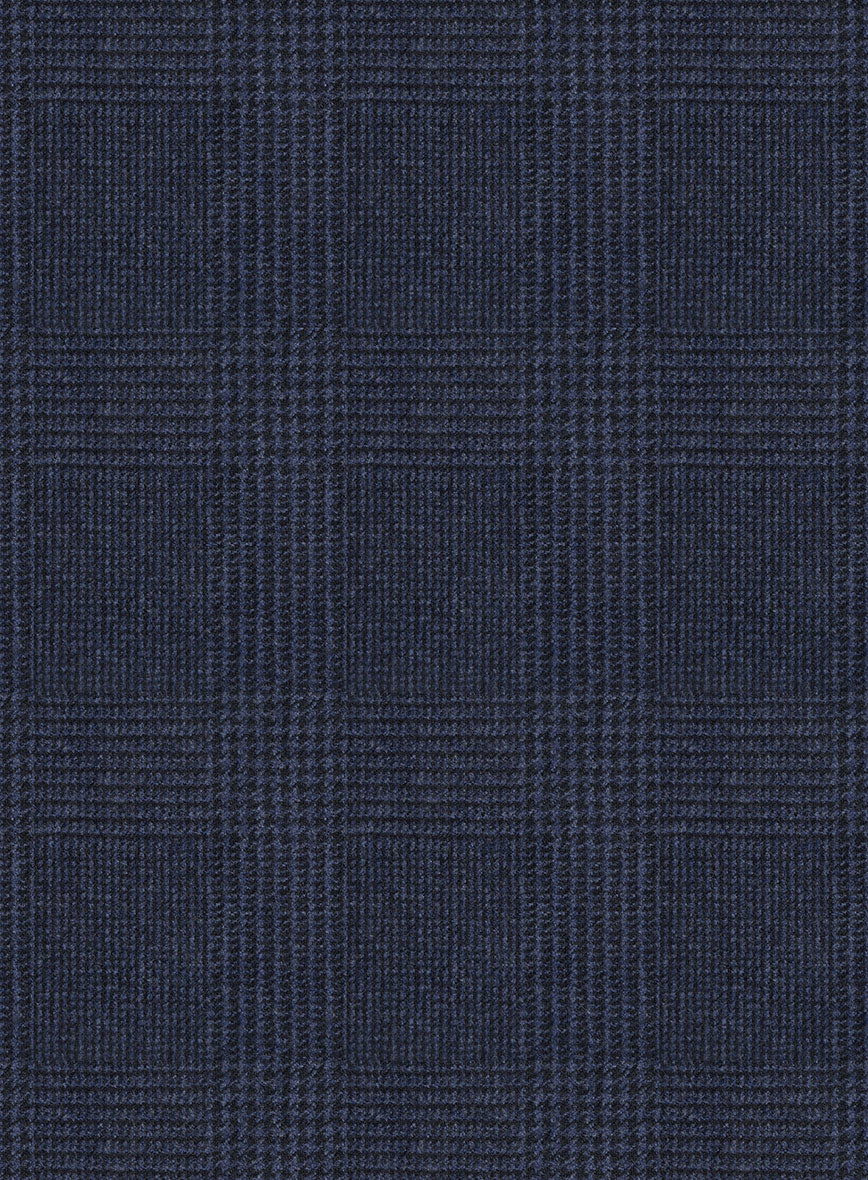 Caccioppoli Calic Glen Blue Wool Jacket - Image 2