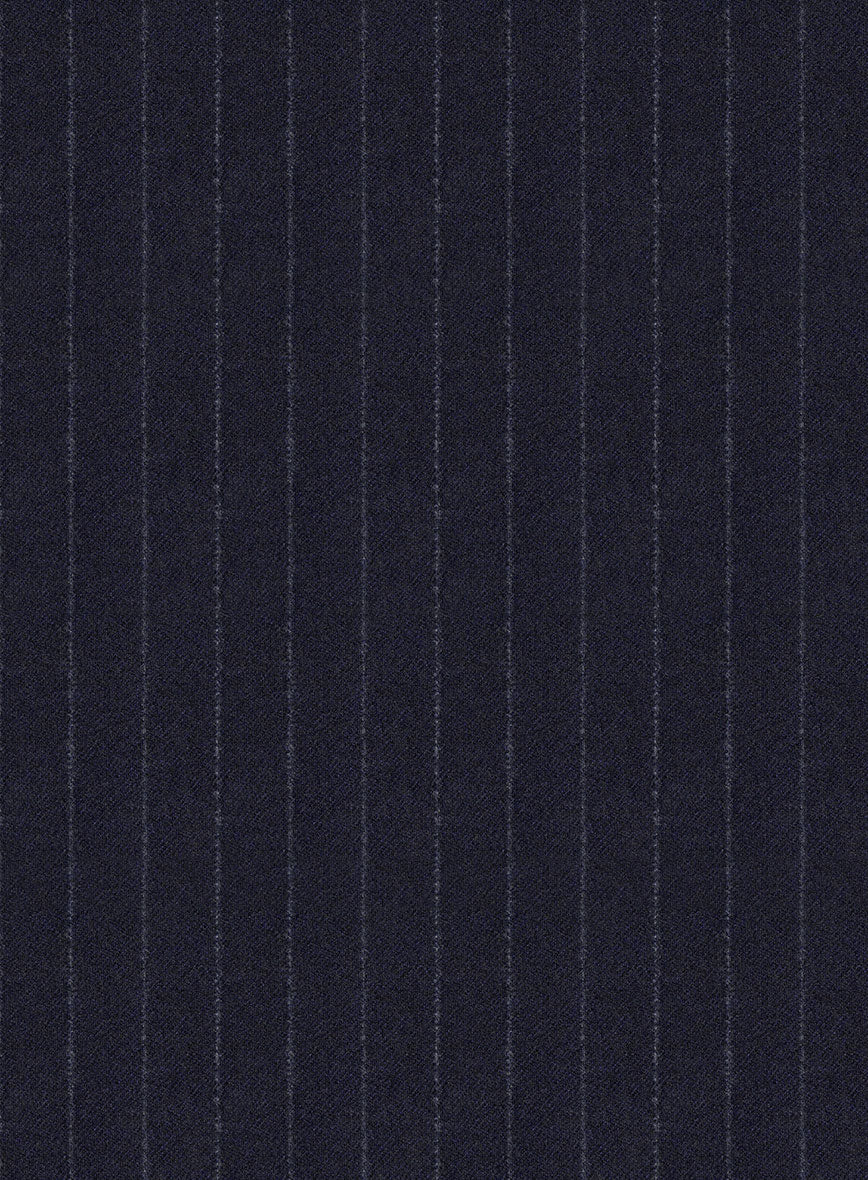 Caccioppoli Carman Navy Blue Wool Jacket - Image 3
