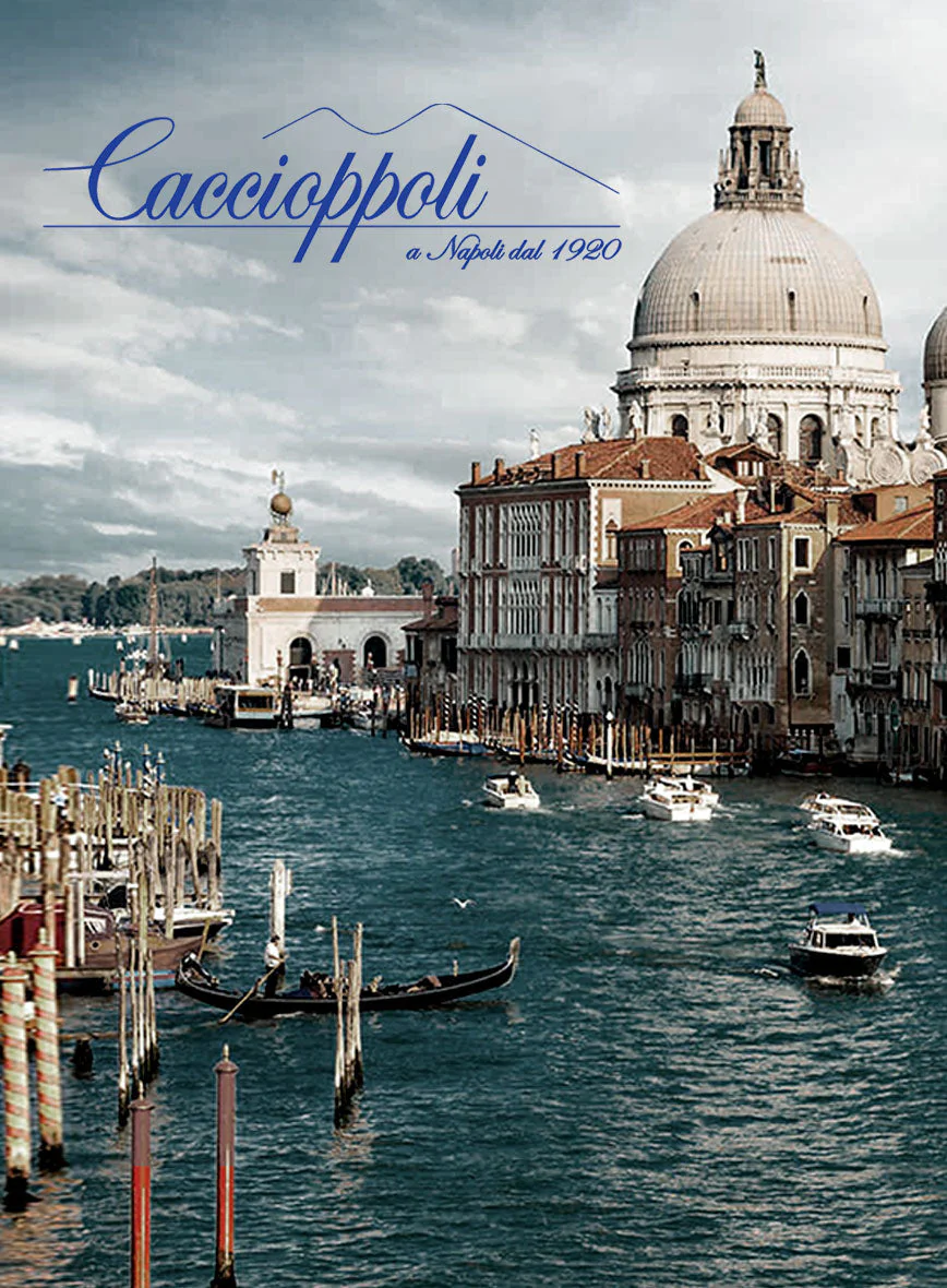 Caccioppoli Carman Navy Blue Wool Pants - Image 4
