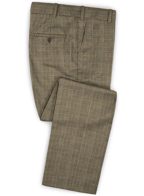 Caccioppoli Dapper Dandy Batito Brown Wool Suit - Image 4