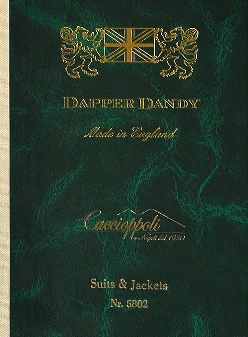 Caccioppoli Dapper Dandy Batito Brown Wool Suit - Image 5
