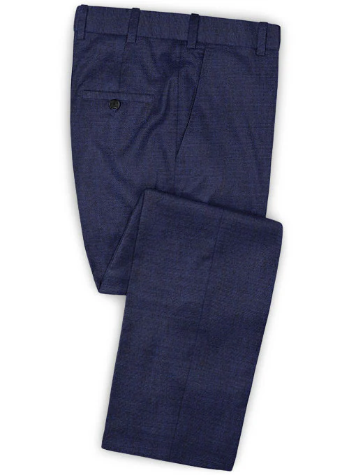 Caccioppoli Dapper Dandy Olierr Blue Wool Suit - Image 4