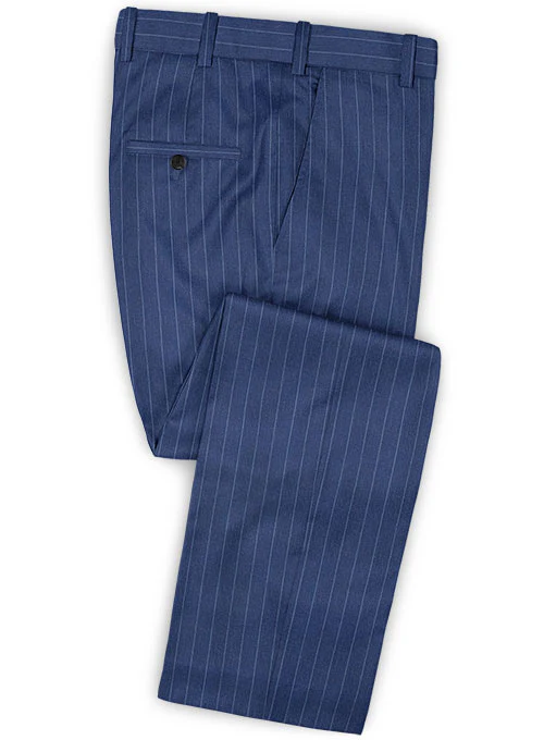Caccioppoli Dapper Dandy Parbo Blue Wool Suit - Image 4