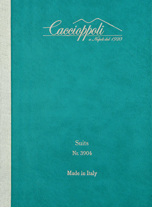 Caccioppoli Fresco Wool Blue Feorra Pants - Image 2