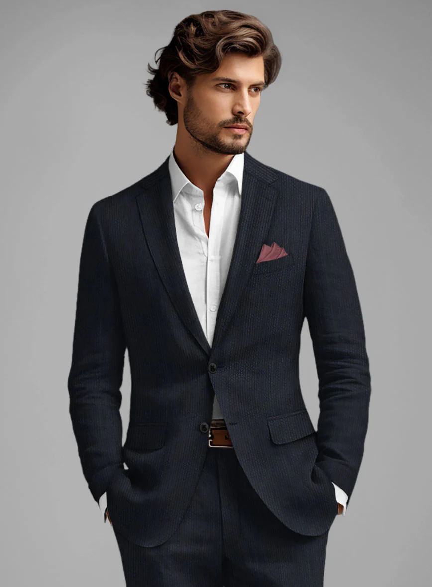 Caccioppoli Seersucker Silo Jacket - Image 2