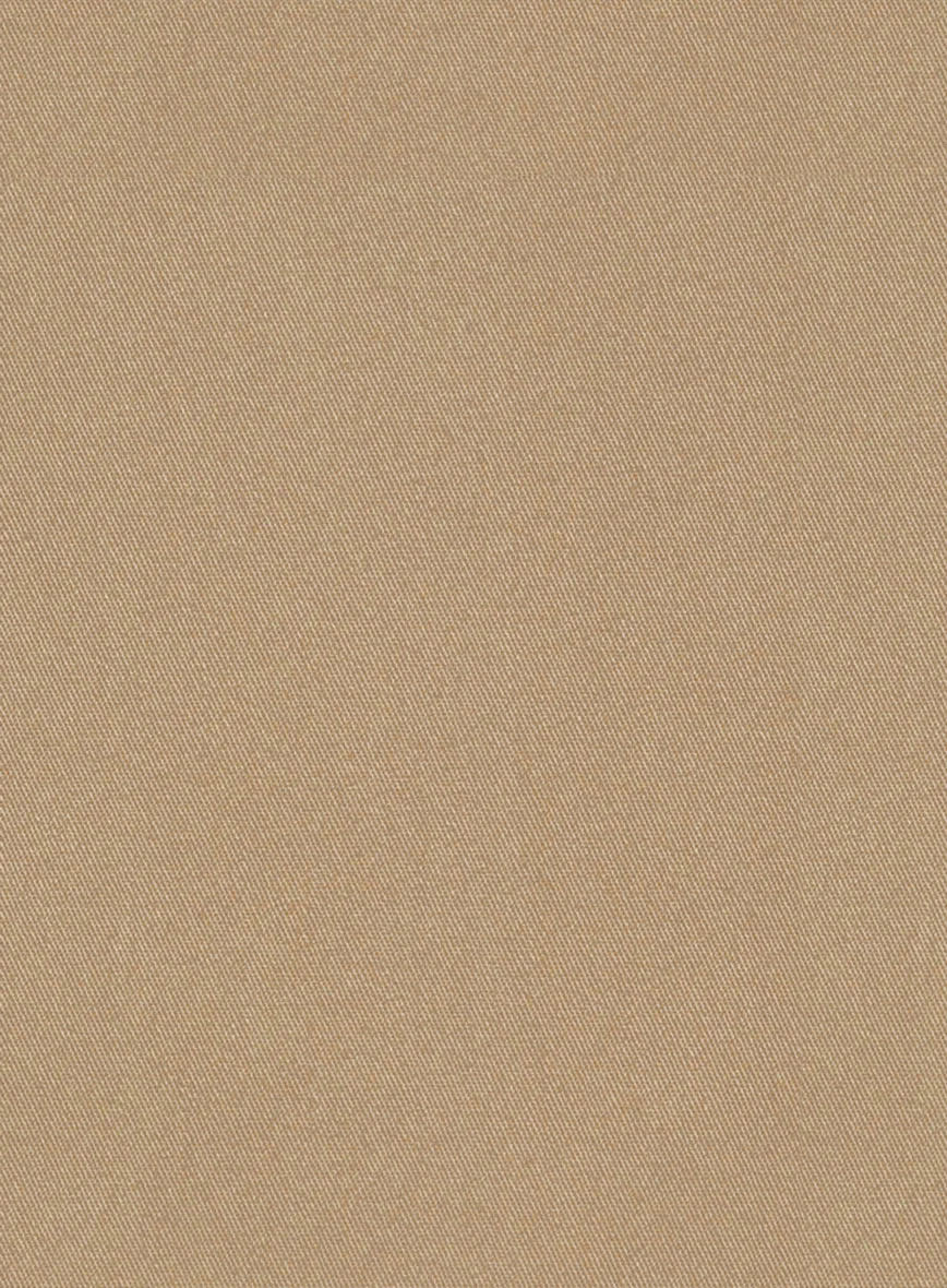 Camel Khaki Stretch Chino Jacket - Image 3