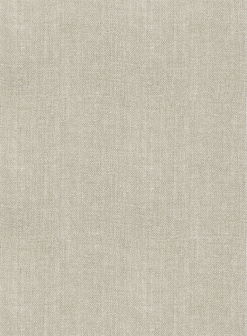 Campari Oatmeal Linen Suit - Image 6