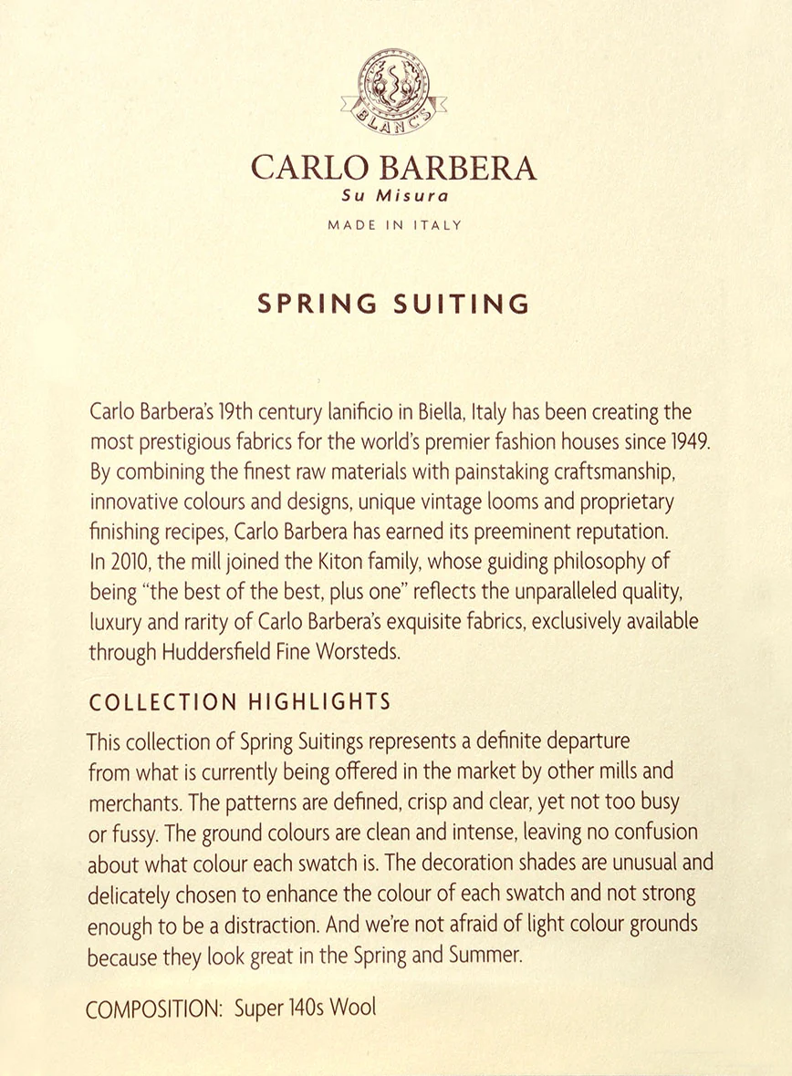 Carlo Barbera Wool Suits - Image 4