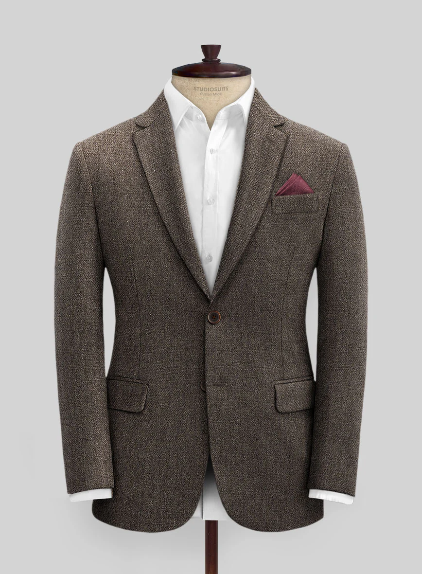 Carre Brown Tweed Suit - Image 4