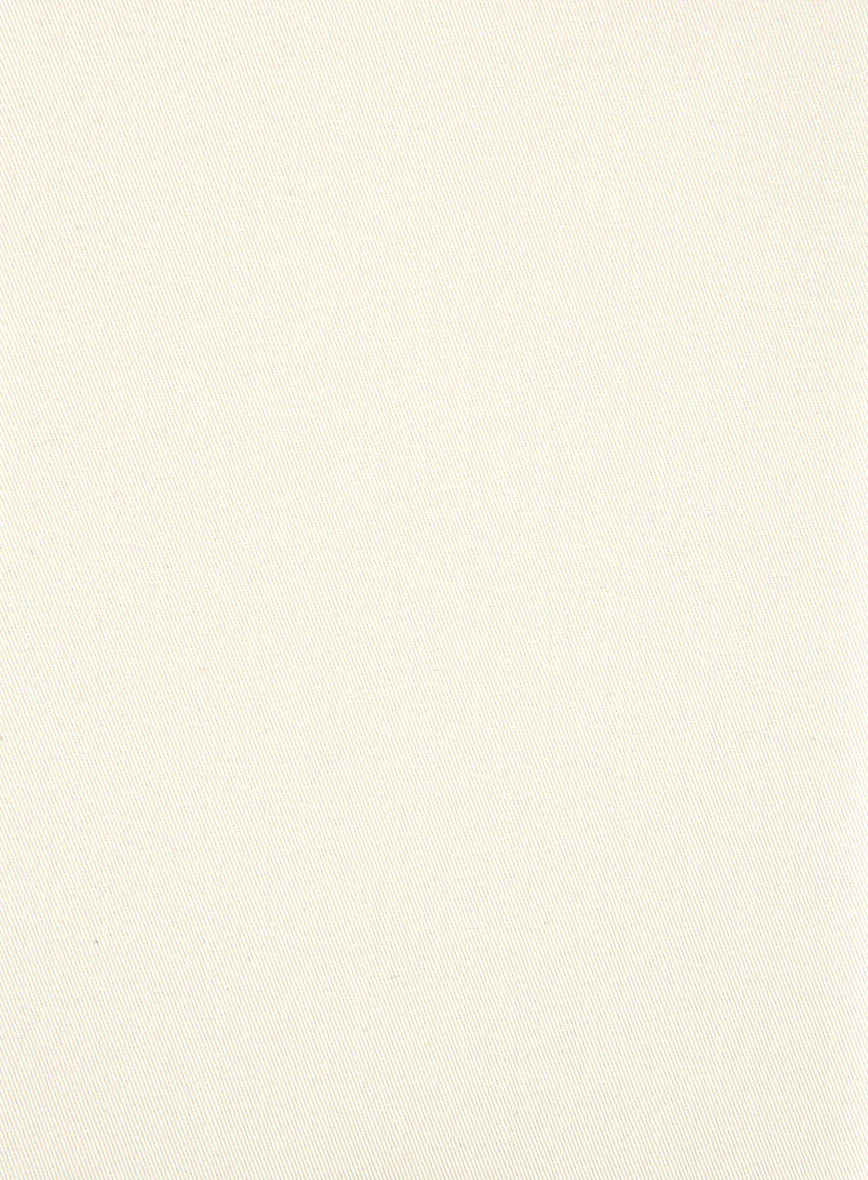 Cream Napoli Stretch Light Weight Cotton Jacket - Image 3