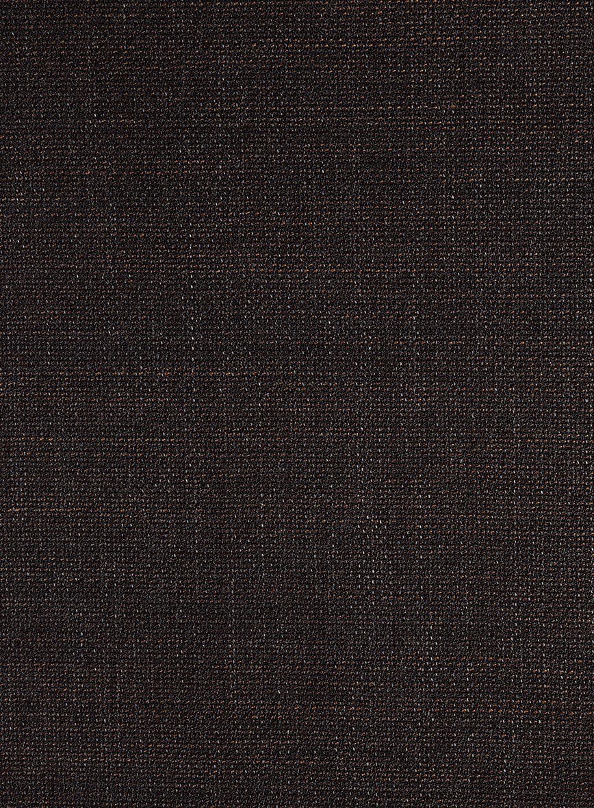 Dark Brown Hopsack Suit - Image 4