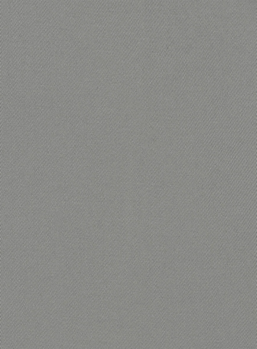 Dark Gray Stretch Chino Pants - Image 3