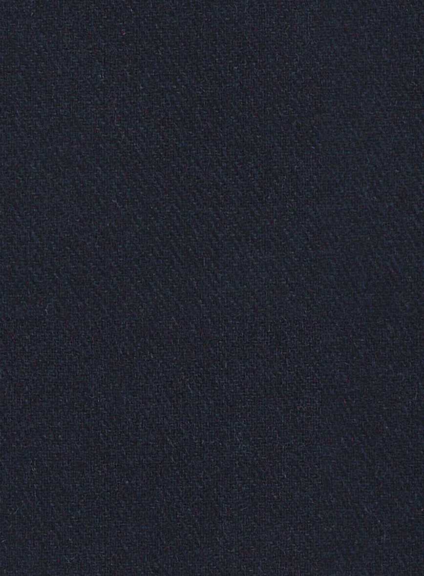 Dark Violet Heavy Tweed Pants - Image 3