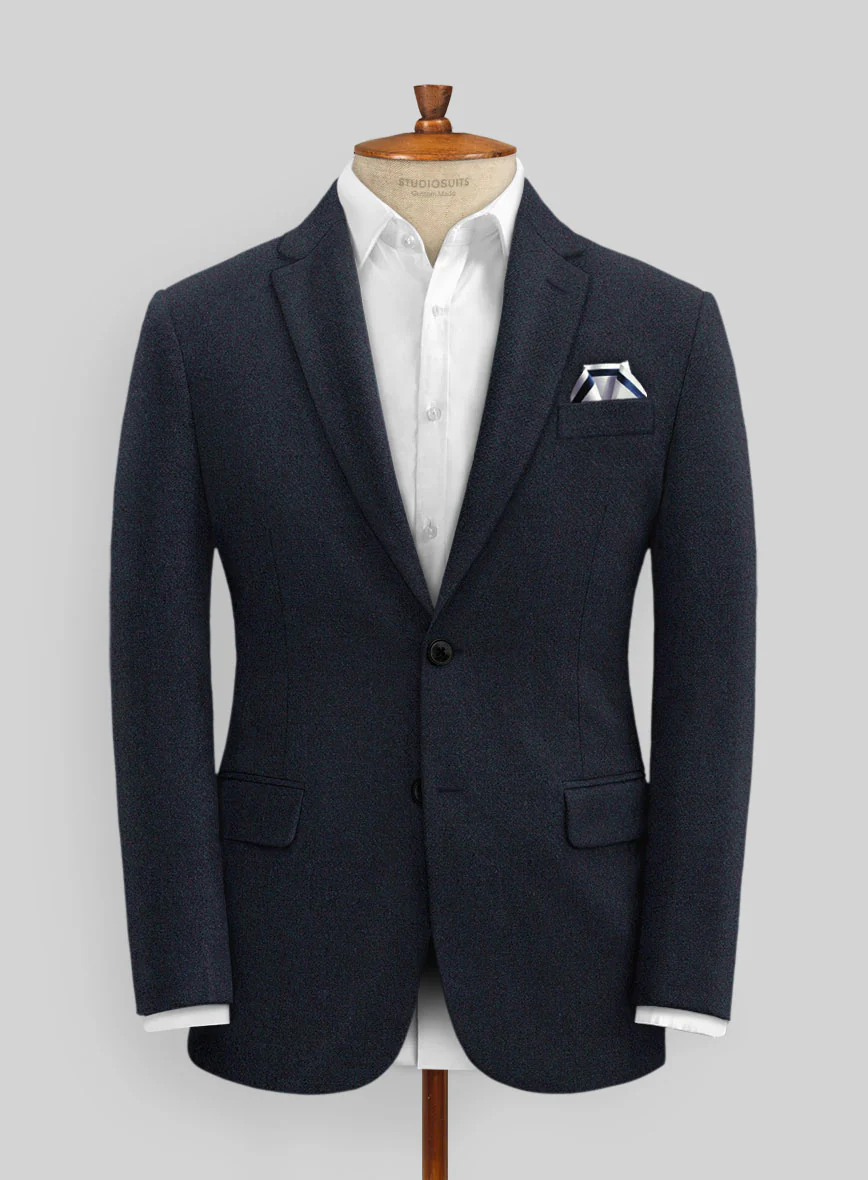 Dark Violet Heavy Tweed Suit - Image 3