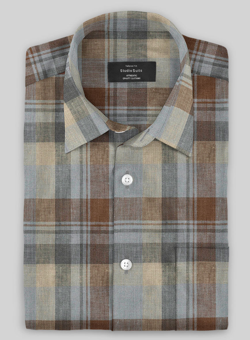 Dasi Checks Linen Shirt