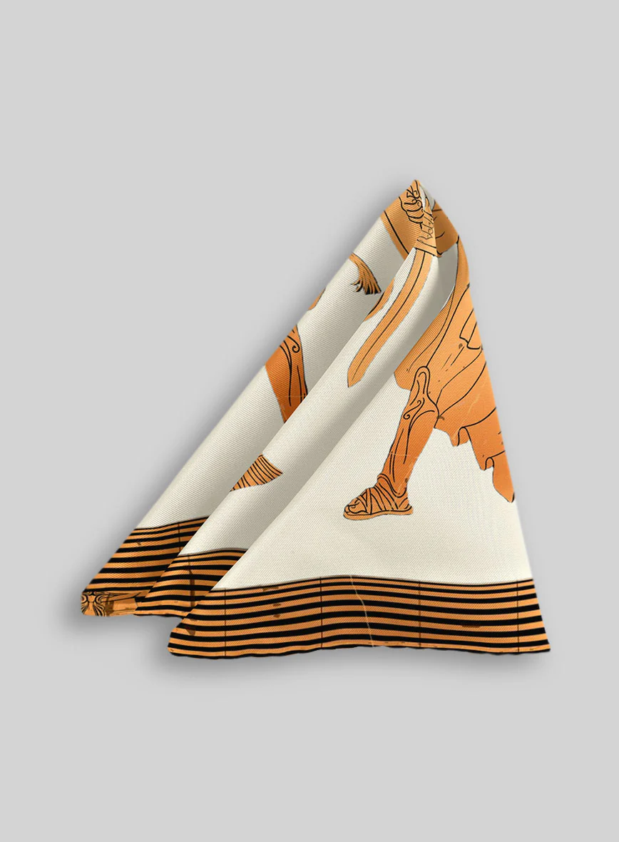 Diorama Silk Pocket Square - Image 2