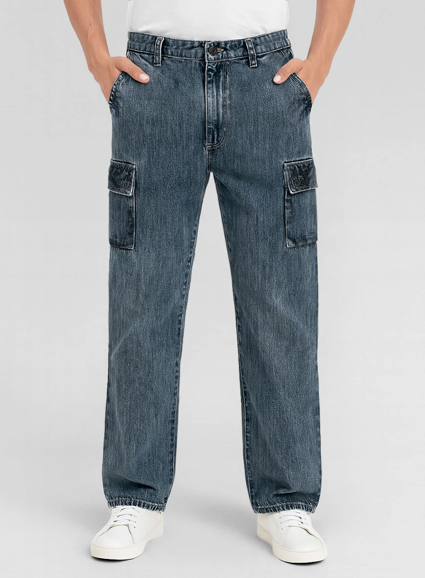 Drift Cargo Cloud Denim Jeans
