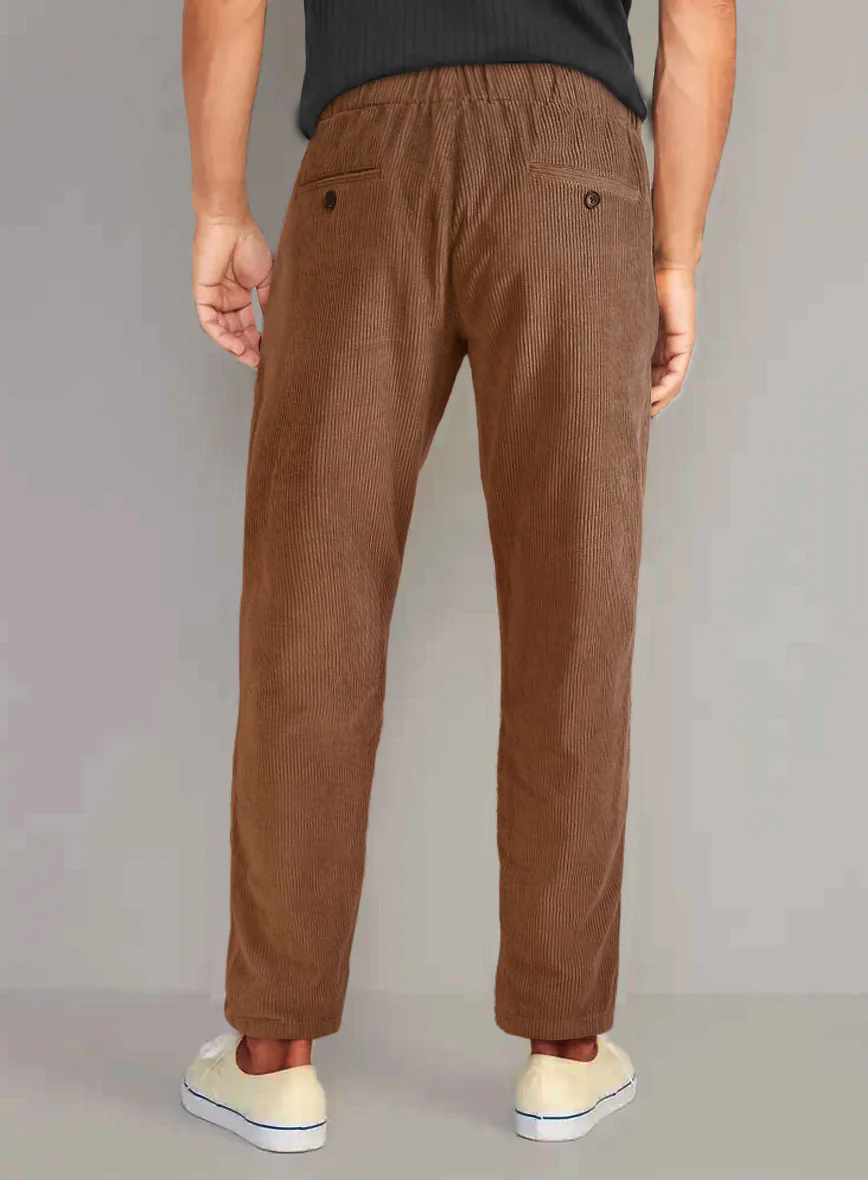 Easy Pants Spring Brown Corduroy - Image 2