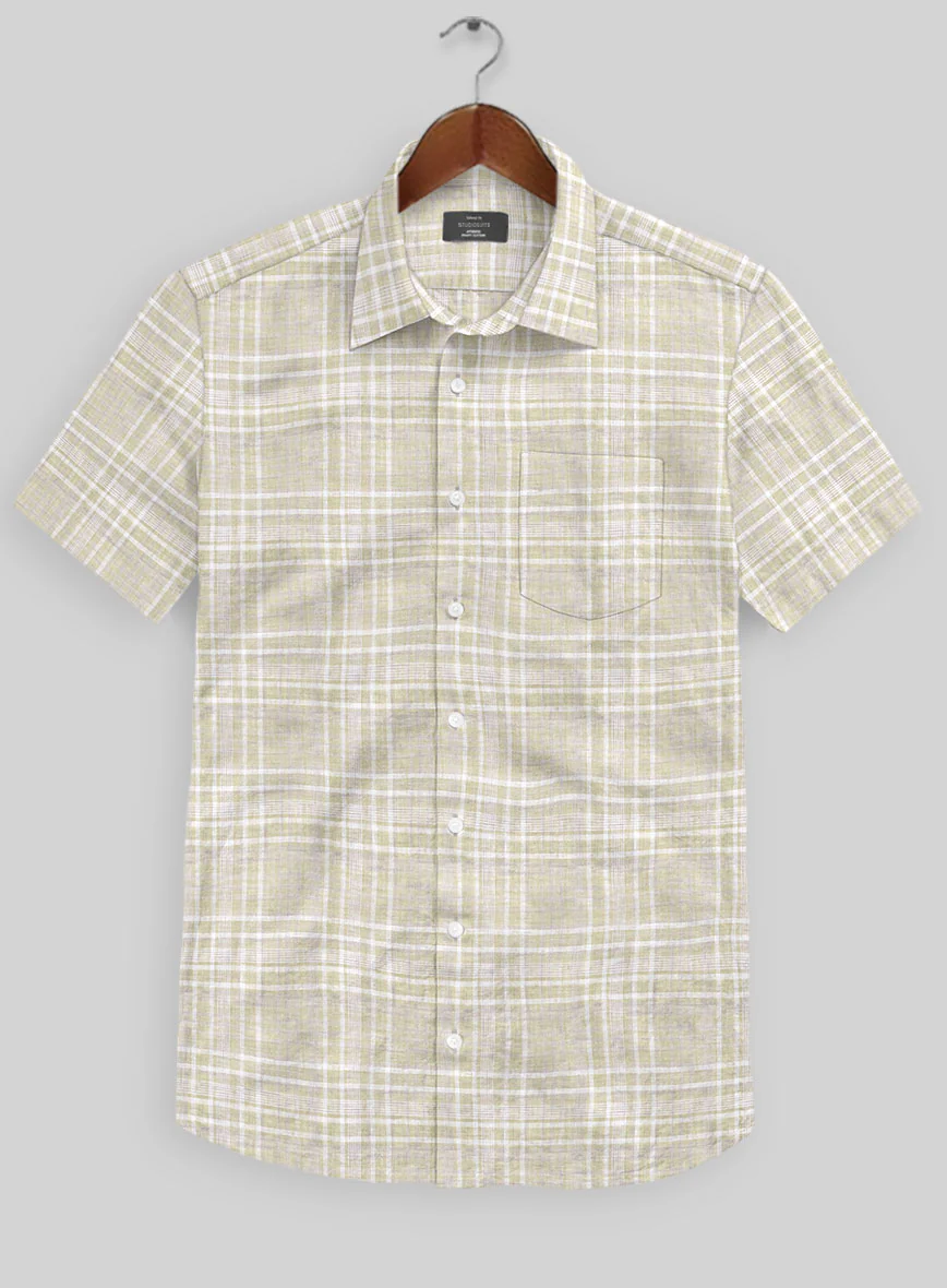 Egildo Checks Linen Shirt